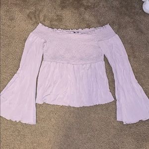 American Eagle off the shoulder top